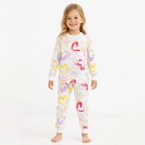 Burt's Bees Kids Organic Cotton Bee Valentine Pajamas